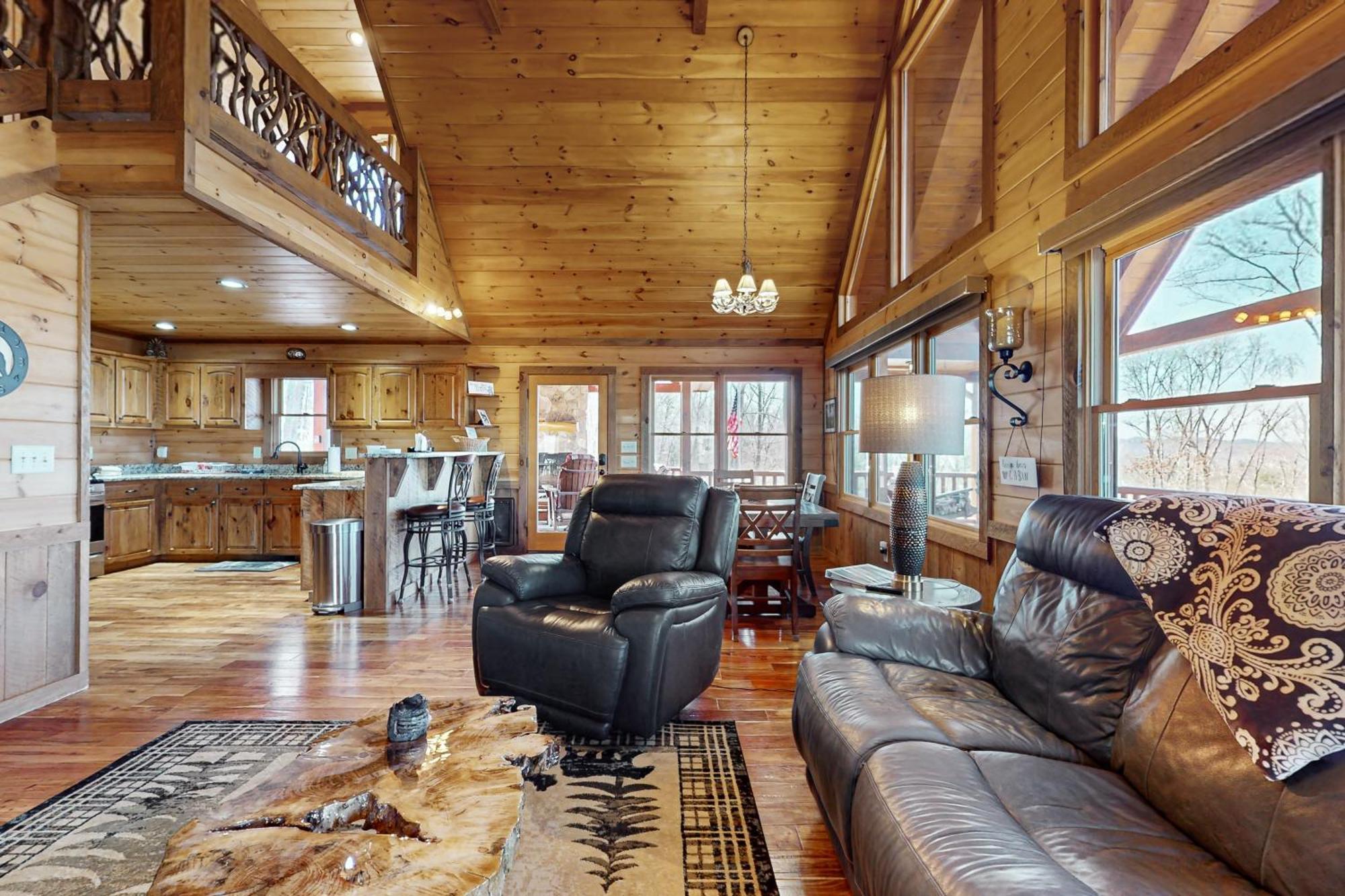 Bougie Bear Cabin Morganton Екстер'єр фото