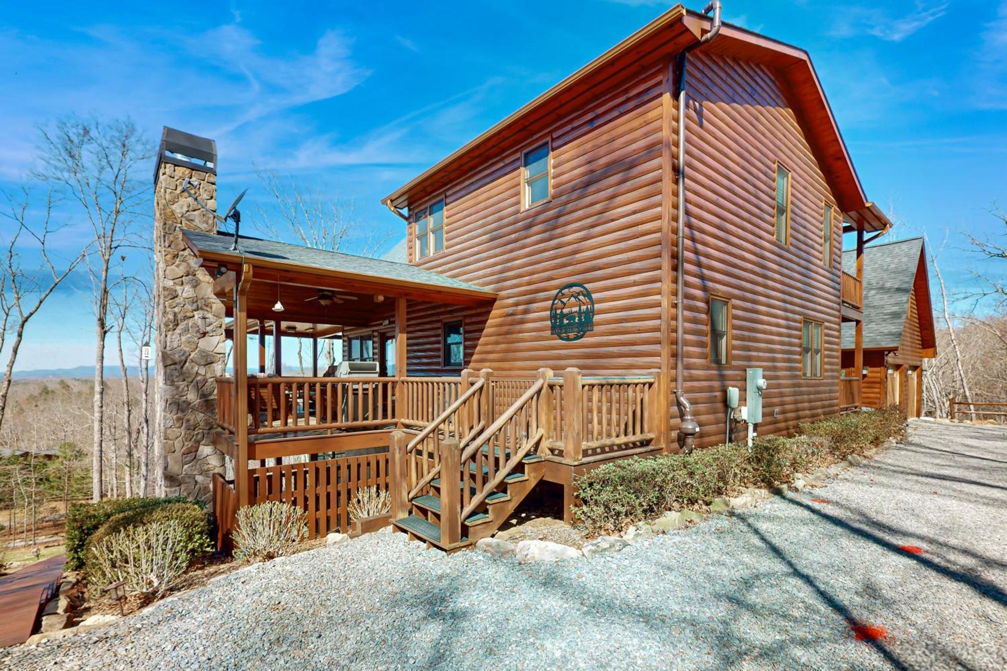 Bougie Bear Cabin Morganton Екстер'єр фото