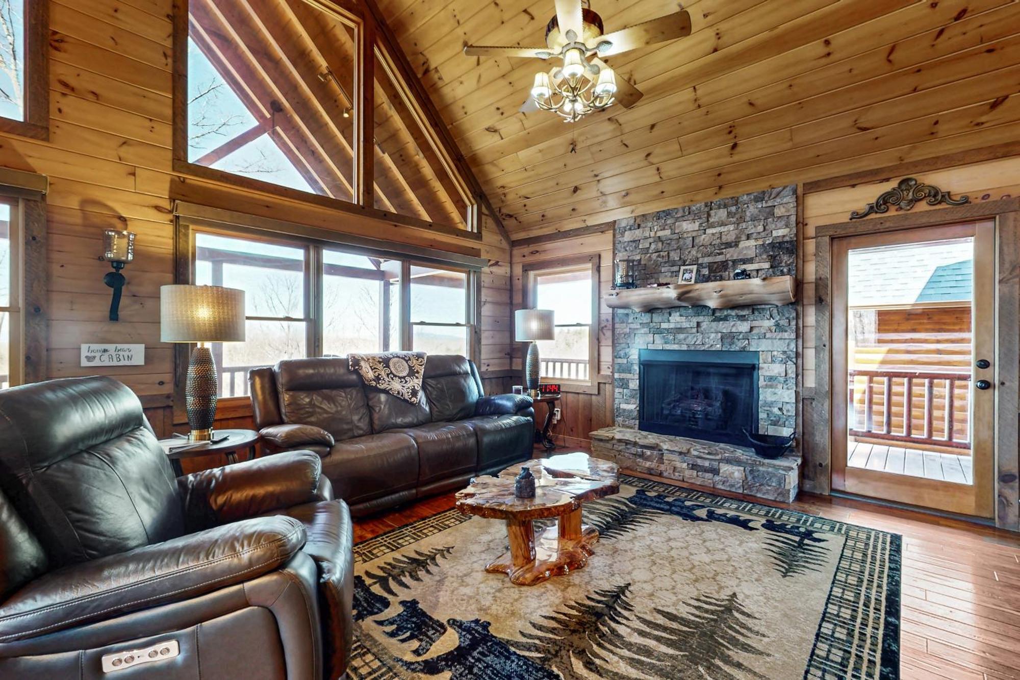 Bougie Bear Cabin Morganton Екстер'єр фото